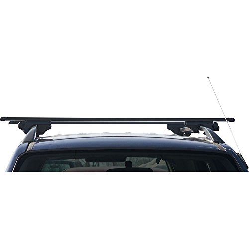 Apex RB-1006-49 Universal Side Rail Mounted Roof Bar, Black