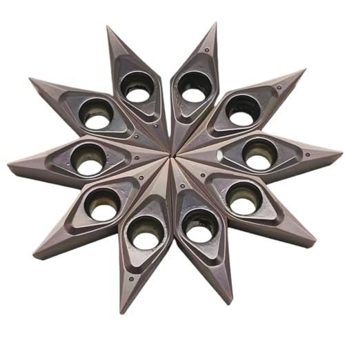 10 piezas insertos de carburo para torno VCMT160402 miniatura 2