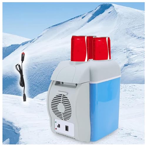 BesBet Nevera PortáTil EléCtrica, 7.5l,Coche 12v,Bajo Ruido Neveras Baratas, con FuncióN De Enfriamiento Y CalefaccióN Nevera Compacta, Nevera De Coche para Viajar