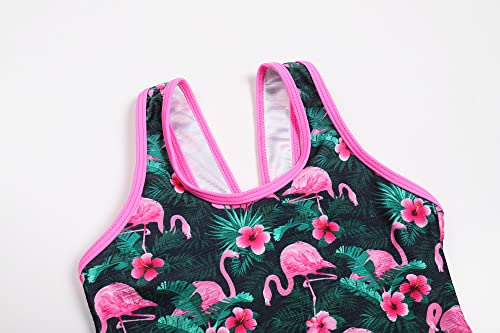 Image of Girls One Piece Unicorn Swimsuit Mermaid Swimwear Rainbow Bathing Suit