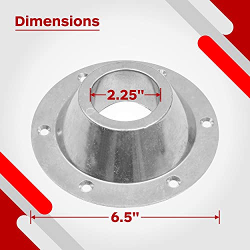 Image of TonGass Aluminum RV Table and Floor Mounting Base