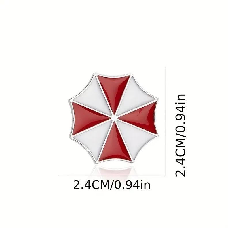 Amazon.co.jp: バイオハザード アンブレラ社風 バッジ 社章 徽章