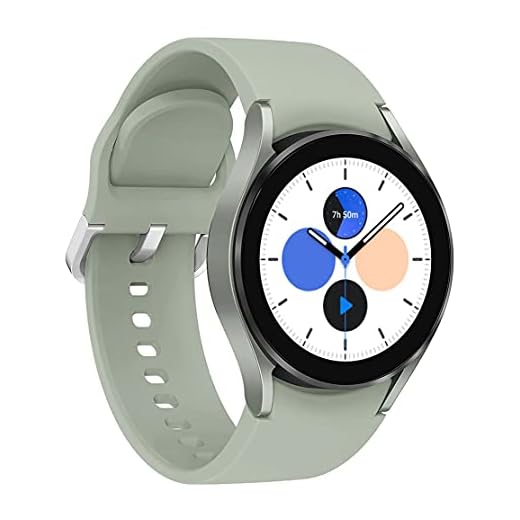 Leishouer Armband kompatibelt med Samsung Galaxy Watch 4, 40 mm, 42 mm, 44 mm, 46 mm, 20 mm, mjukt silikon, sportarmband, ersättning för Samsung Galaxy Watch 3, 41 mm, Active 2, 40 mm, 44 mm, Silikon,