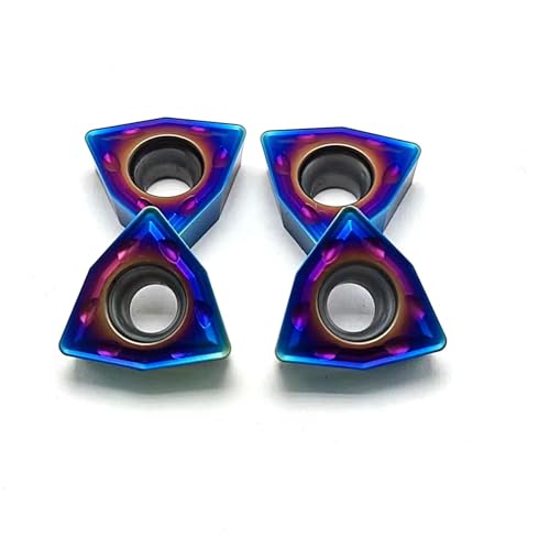 10 piezas WCMT06T308 inserto de carburo para torno CNC miniatura 3