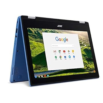 Acer Chromebook R11 CB5-132T-C67Q Touch Screen Chromebook com processador Intel Celeron N3060, tela multitoque IPS de 11,6" com memória de 4GB, SSD de 32 GB e SO Google Chrome