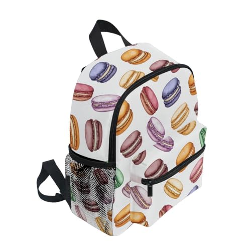 ALAZA Macaroon Cookies Toddler Backpack Kid's School Bag Preschool Kindergarten Elementary School for Boys Girls2