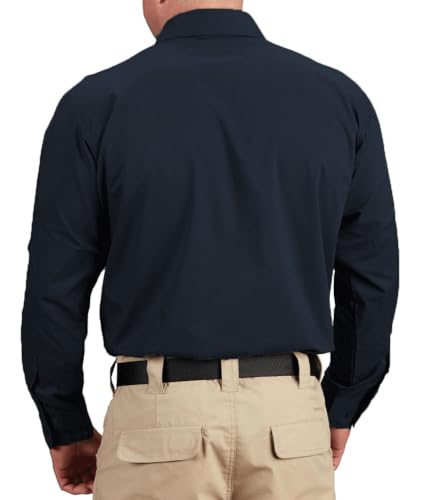 Propper Men's Short Kinetic Long Sleeve Shirt, LAPD Navy, Large2