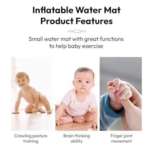 Image of StarAndDaisy Water Mat /playmat for Baby /Infant Sensory Play Gym for 6-12 Months /Newborn Baby Essentials /Water-Filled Activity Mat /Baby Gifts