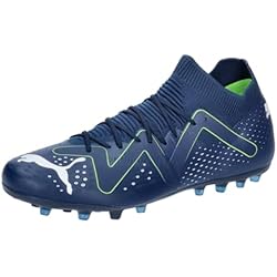 Botas De Trabajo Puma Hombre PUMA Future Match MG, Botas de fútbol Hombre, Persian Blue White Pro Green, 42 EU