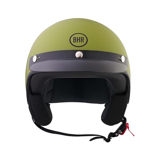 BHR Casco Demi-Jet 839 - Casco Scooter Omologato ECE 22.06