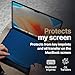 Kuzy Premium Microfiber MacBook Screen Cleaner and Keyboard Protector - Anti-Imprint Laptop Cleaning Cloth for MacBook Pro 16