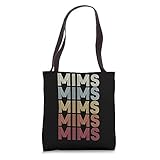 Mims Florida Mims FL Retro Vintage Text Tote Bag