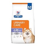 Hill's Prescription Diet c/d Multicare Low Fat Urinary Care Dry Dog Food, Chicken, 8.5 lb. Bag