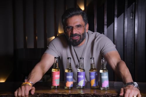 Image of SBOOCH - Koshimbir, Naga Pepper, Tulsi & Lemon, Rasam, Rice & Pandan, Gor Keri -Sparkling Kombucha 275ml Pack of 6 Flavours | Naturally Fermented Tea Drink | Low Sugar, Vegan, Non-Alcoholic | Clean, Gut-Friendly, Antioxidant-Rich Premium Beverage