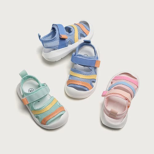 OAISNIT Baby Boys Girls Sports Sandals Lightweight Anti-Slip Rubber Sole Beach Aquatic Water Shoes Summer Toddler First Walking Shoe2