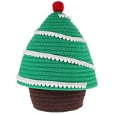 Panier décoratif-- 🎅🎄🎁 --d'apparence délicate, vous pouvez envoyer ce panier de rangement à vos amis et à votre famille. vous pouvez également l'utiliser pour organiser les jouets de vos enfants, rendant ainsi votre maison plus désordonnée.