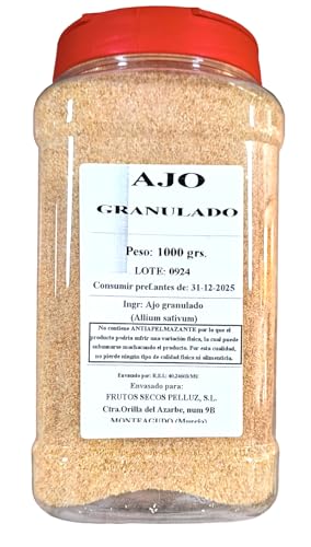 Ajo Granulado 1 Kg - Ajo en polvo - Especia