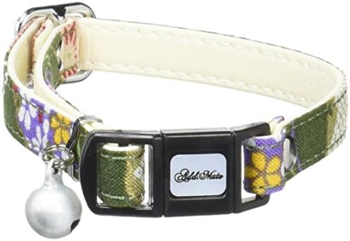 Admate Nyangokoro Sakura Temari Green Cat Collar