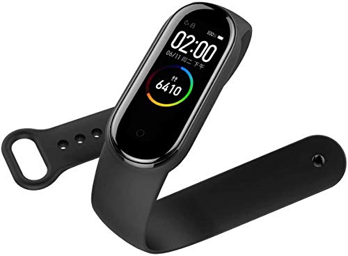 T-BLUER compatível com Xiaomi Mi Band 5 Band, pulseira de silicone colorida de reposição para Xiaomi