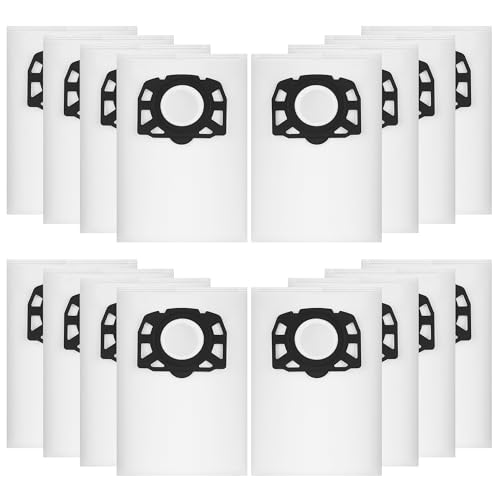 16 Bolsas Aspiradora para Karcher para Karcher MV4 MV5 MV6 WD4 WD5 WD6,Bolsas Aspiradora drepuestopara Aspiradoras en Seco y en Húmedo Kärcher,para Kärcher 2.863-006.0