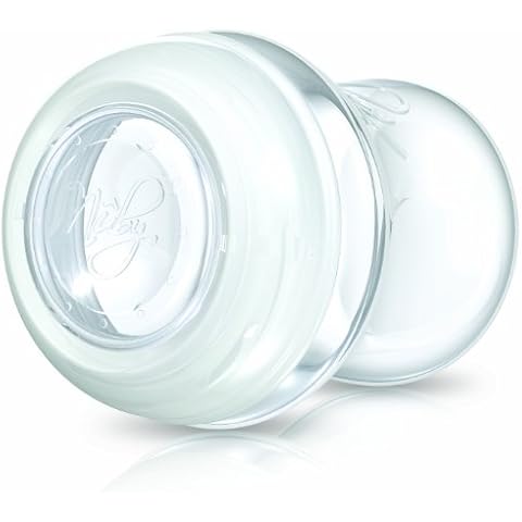 Nuby Natural Touch NT67627 SoftFlex Storage Containers White / Blue Ring Cover