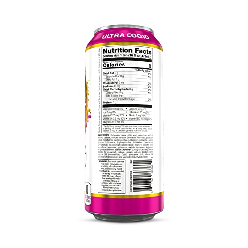 Bang Power Punch Energy Drink, 0 Calories, Sugar Free With Super Creatine, 16 Fl Oz (Pack Of 12) #TOP2