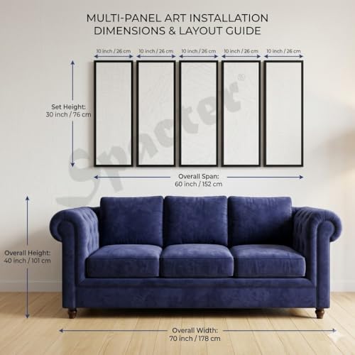 Image of Spacter art Lord Buddha Wall Painting for Living Room Big Size - Meditating Gautam Buddha Painting Wall Decor Peaceful Art for Bedroom, Office, Hotels & Gifting - Wooden Framed (30x60 inch)