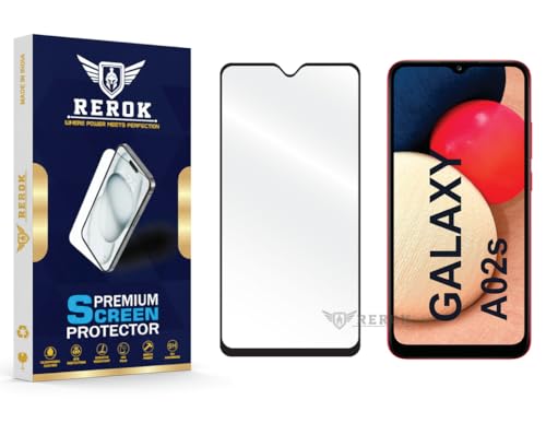 Image of Gorilla Tempered Glass Screen Protector Compatible with Samsung Galaxy A02s [Pack of 1] | Edge-to-Edge, Bubble-Free, Case Friendly, Easy Installation Kit