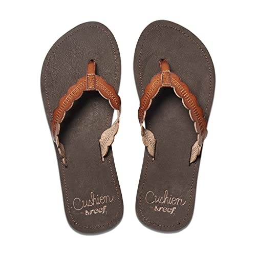 Reef Women's Sandals | Reef Cushion Scallop, Rust, 9