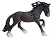 Schleich Schleich-13734 Caballo Semental Shire, Negro, marrón, Color Blanco (13734)