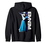 Eminem Hip Hop Rap Music Mic Pose by Rock Off Zip Hoodie