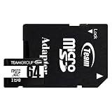 Team Team Micro SDXC [64 GB] TUSDX64GCL10U03 Smartphone Tablet Lesen: 100 MB/s Schreiben: 20 MB/s mit SD-Adapter (n Post Mailing) Micro SDXC-Karte