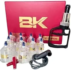 Kit De Ventosa BK Com 10 Copos