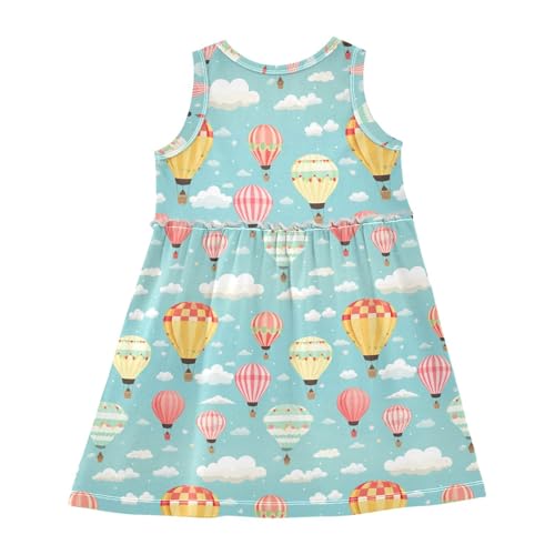 Toddler Girls Dress Sleeveless Dresses Casual Dresses for Little Girls Summer Birthday Party Beach 2-8Y2