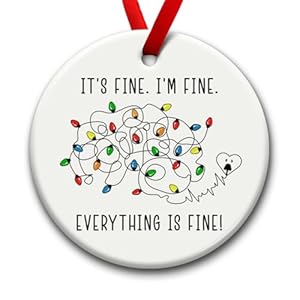 Christmas Ornaments, Funny Xmas Lights Ornament Gift, Seasonal Gifts for Holiday Birthday Decor, Decorative Hanging on Xmas Tree Christmas Ornaments Funny Xmas Lights Ornament Gift Seasonal Gifts for Holiday Birthday Decor Decorative Hanging on Xmas Tree