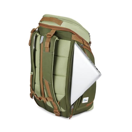 Image of uppercase NomadX 48 Expandable Overnighter 48L Travel Backpack Bag for Men & Women | Luggage Bag with 16 Inch Laptop Compartment | Ideal for Business Travel, Hiking, Trekking & Weekend Getaways