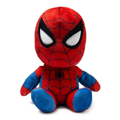 Peluche Kidrobot Spiderman clássico, Muñeco de Peluche, 20 cm, Plush para regalar, cumpleaños, coleccionista y navidad