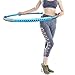 SUUUK Hula Hoop Weighted Hula Hoop, 6 Abschnitte Abnehmbarer Sportkorb Für Erwachsene Und Kinder, Schnell Abnehmen, 1,2 Kg (96 cm)