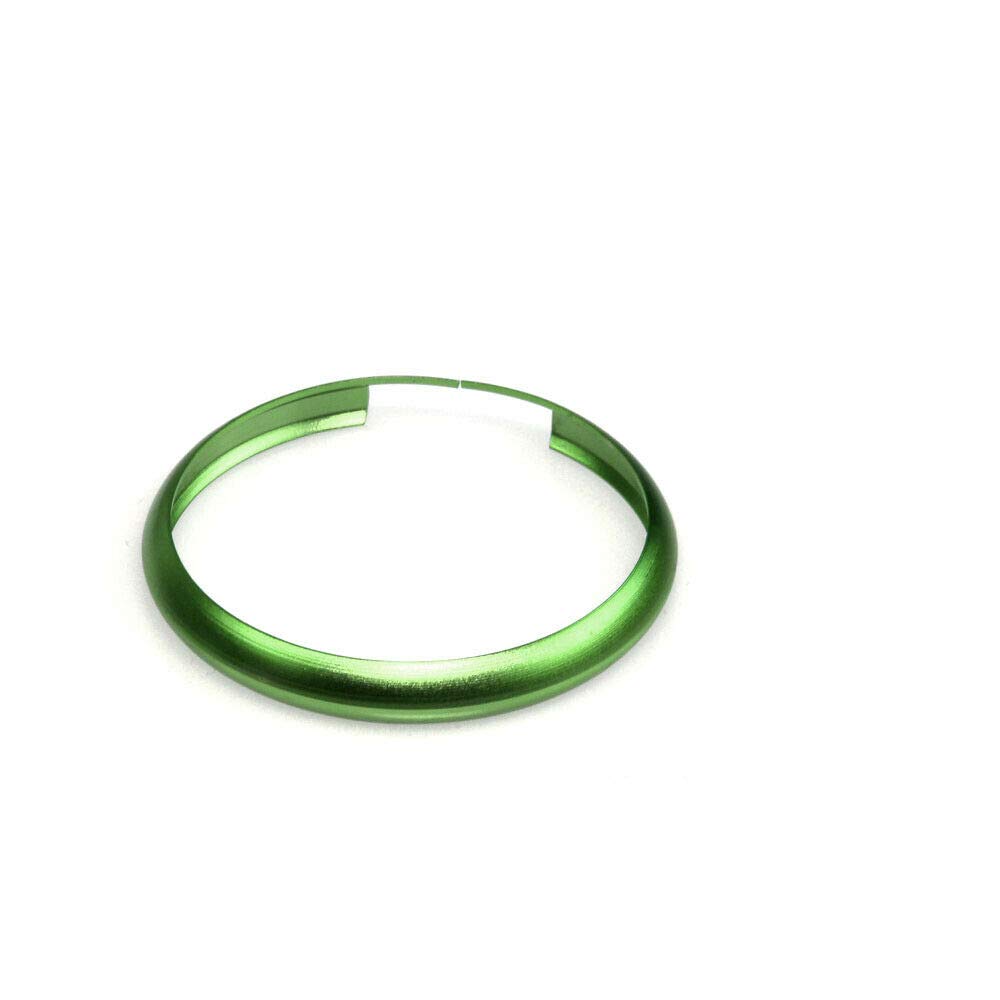 Aluminum Smart Key Fob Cover For MINI Cooper – Replacement Trim Ring For R55, R56, R57, R58, R59, R60 Models (Green) - View #14