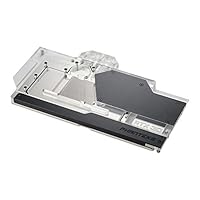 Phanteks (PH-GB3090ASSRX_BK01) Glacier G30 Strix for ASUS ROG Strix RTX 3090/3080, Nickel-Plated, Acrylic, Aluminum Cover Plate, Digital RGB, Full Water Block - Black