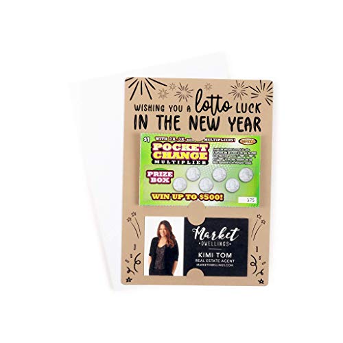 Set of "Wishing You a LOTTO Luck in the New Year" Mailer