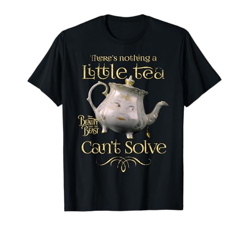 T-shirt Disney La Belle et la Bête marron taille XL pour homme