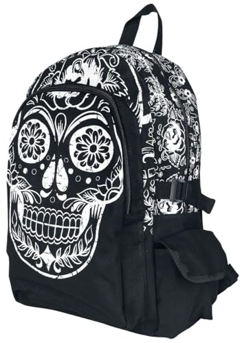 Banned Alternative Collins Mujer Mochila Negro 60% algodón, 40% poliéster