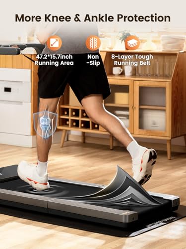 Image of WALKINGPAD Folding Treadmill, 2 in 1 Walking Pad with Handle Bar