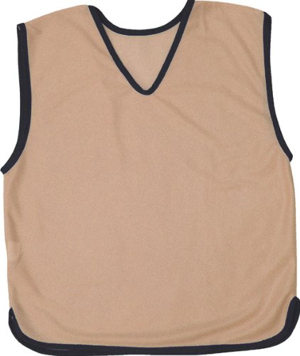 Prospo® Traininig Bib Football Soccer Rugby Sports Bibs, Gold, Youth (Small to Medium Mens)