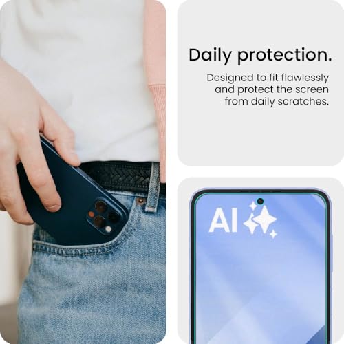 Image of FIRST MART TPU Screen Protector for Samsung Galaxy Z Flip 6 - Unbreakable Membrane Protection, Case Friendly Coverage, Bubble-Free, Edge to Edge Coverage [ 1 Pack]