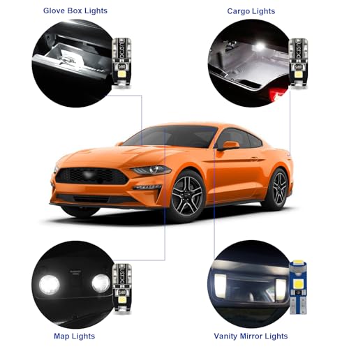 Lámparas LED interiores para Ford Mustang 2015-2021 miniatura 3
