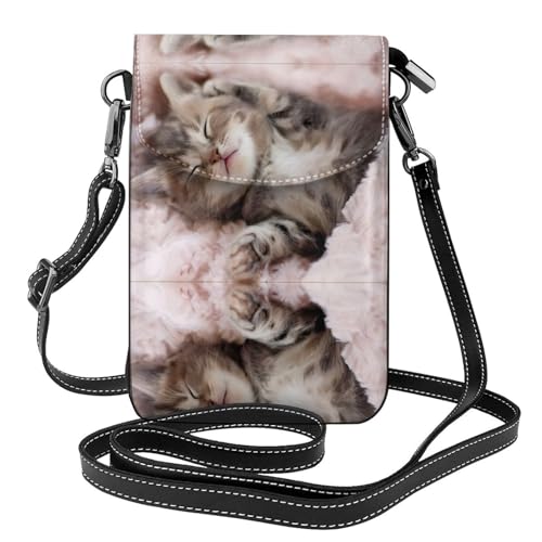 Sac à rabat chat imprimé en microfibre pour vos balades et sorties urbaines