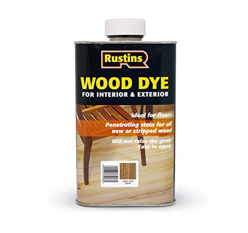 Rustins 5015332650064 Wood Dye – rovere chiaro
