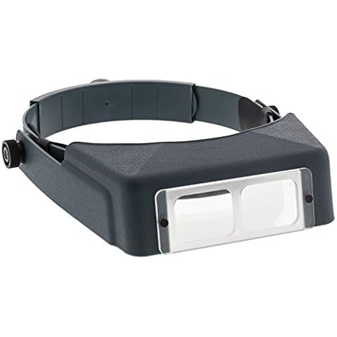 Donegan OptiVISOR LX Binocular Magnifier-Lensplate #4 Magnifies 2X At 10" Focal Length Cover